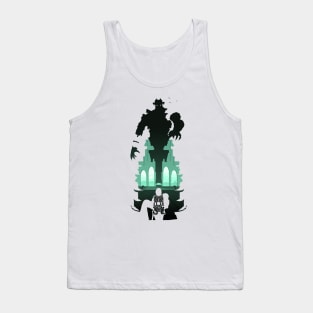 Shadow of the Colossus - Malus silhouette Tank Top